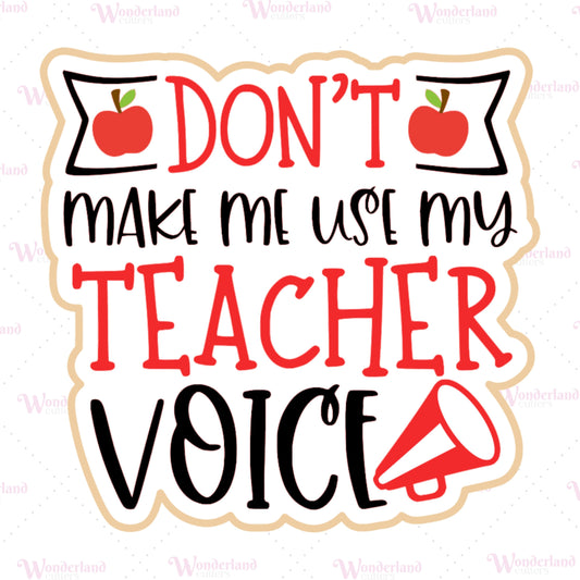 Teacher Voice CC