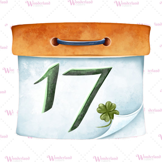 St Patrick's 17th Calendar Page CC