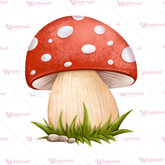 DIGITAL STL - Leprechaun Mushroom