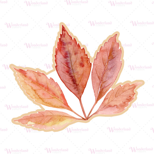 DIGITAL STL - Autumn 5 Leaf Ivy