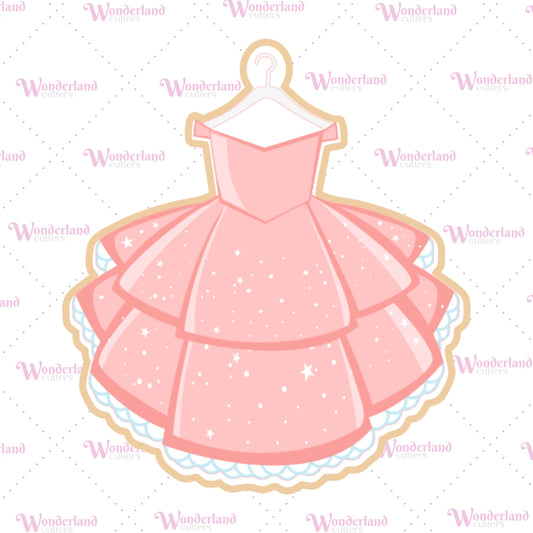 DIGITAL STL - Princess Dress Pink