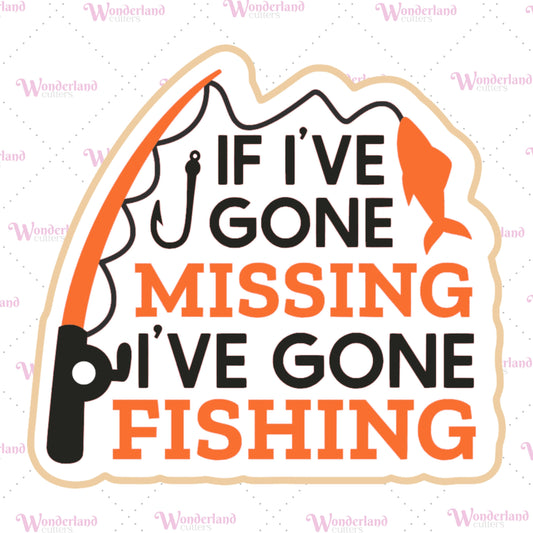 Gone Fishing Plaque CC