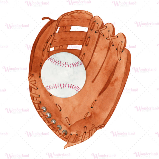 DIGITAL STL - Baseball & Glove