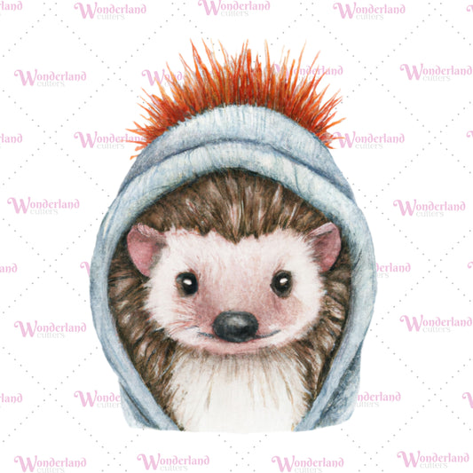 DIGITAL STL - Winter Hedgehog