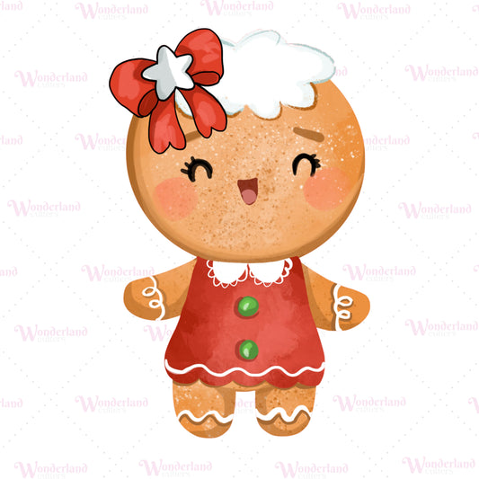 DIGITAL STL - Gingerbread Girl