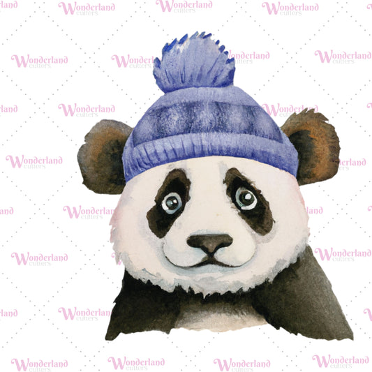 DIGITAL STL - Winter Panda Bear