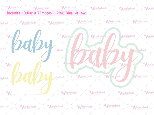 Baby Handwritten Plaque CC