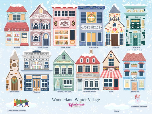 Holiday Winter Village  "FULL SET" CC